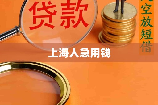 上海人急用钱